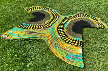 Einmalige Tunika Goobaabin - Häkeln