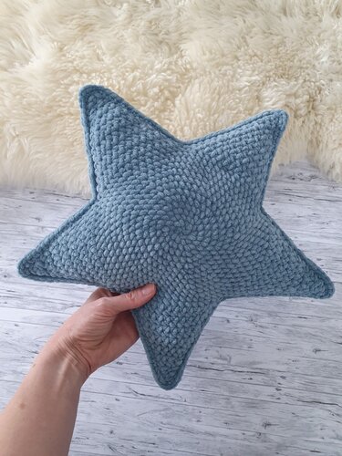 Star Pillow "Pollux" - PDF crochet pattern