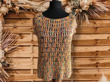 Häkeltop Sommerregen - Häkeln