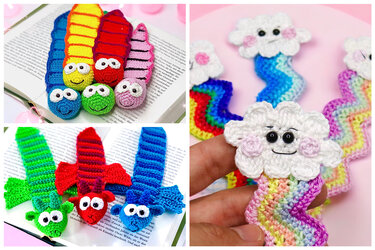 3 Bookmarks Economy Set - Crochet Pattern