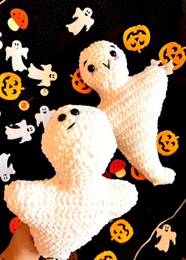 Häkelanleitung Geist Elli für Anfänger