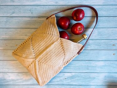 Tasche, Shopper, Schultertasche "Shoppy" häkeln