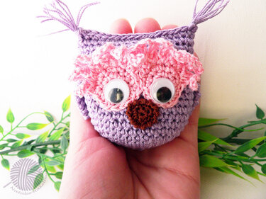 H&auml;kelanleitung "Eule", ca. 8-10 cm lang - Häkeln