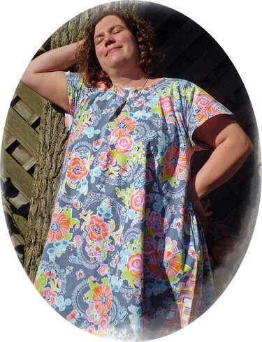 Kleid Matyna GR. 40/42 - 58/60 | BU 120-150 - Nähen