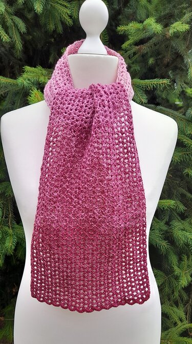 leichter Sommerschal Finja - Häkeln