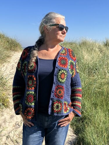 Hoodie im Hippiestyle - Häkelanleitung - Bild 6