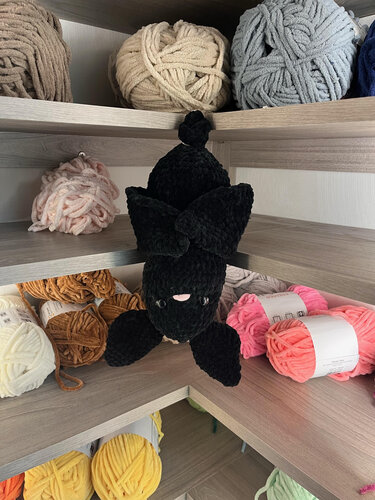 Plüschtier Fledermaus Häkelanleitung