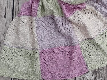 Strickanleitung Babydecke "Wolke"