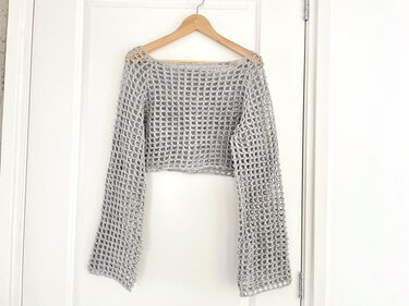Fishnet jumper Rixt - Crochet