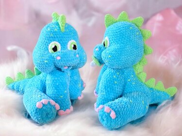 Häkelanleitung Baby Dino