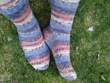 Anleitung Socken mit doppeltem Boden - Stricken