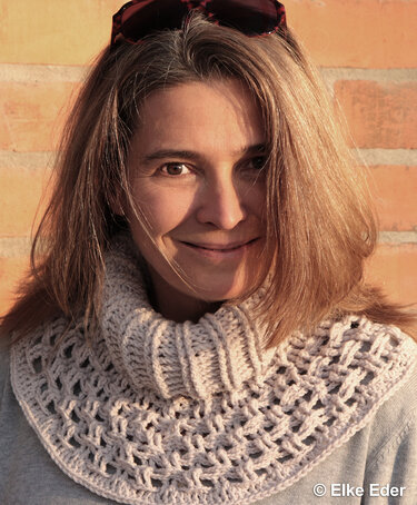 Schalkragen, Schulterwärmer "Network" - Häkelanleitung