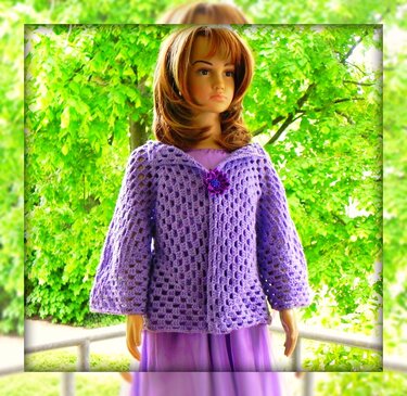 E-Book / PDF Häkelanleitung Bolero "Viola"