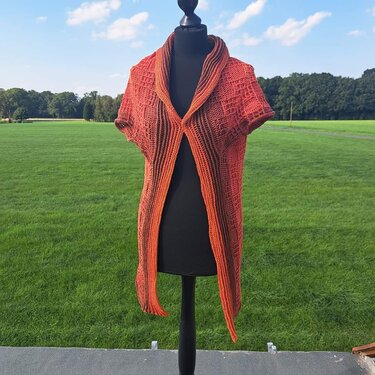 Häkelanleitung Seelenwärmer Firkant