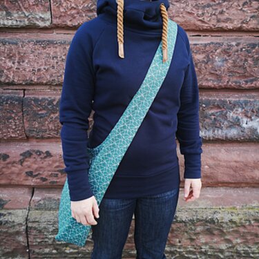 E-Book Hippie-Beutel, Beuteltasche Luna - Nähen