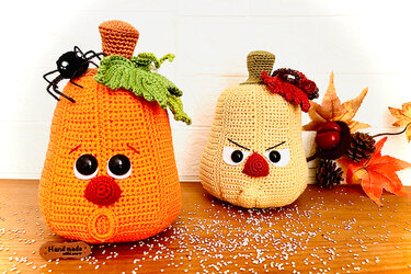 Kürbis Häkelanleitung Amigurumi