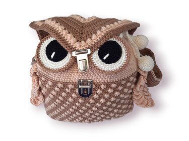 Häkelanleitung Tasche "Kleine Eule"