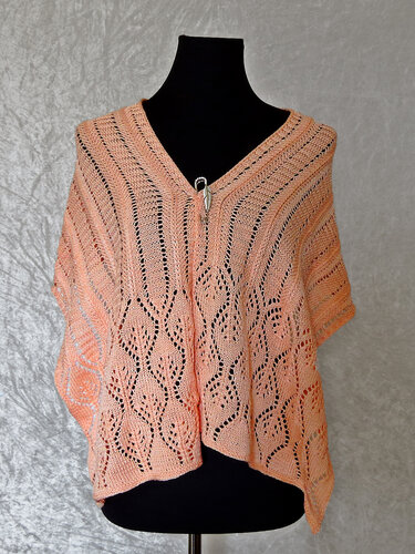 "Meril" - Strickanleitung für einen einzigartigen Schal oder Stola