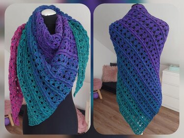 Tuch Doloris häkeln