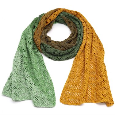 Häkel-Schal „Zick-Zack” - Häkeln