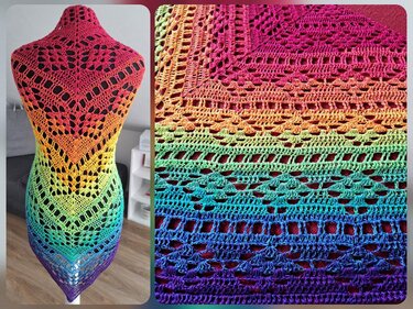 Tuch Jadille häkeln