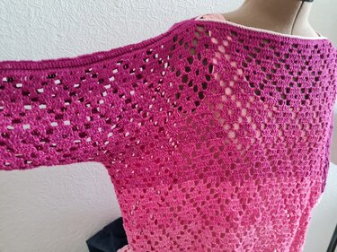 Top Tunika "Marie" - Häkelanleitung - Häkelshirt (Gr. S/M, L/XL)