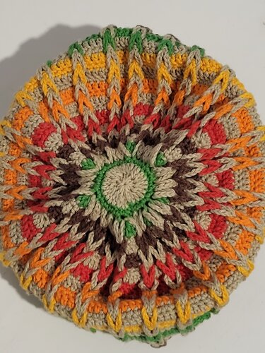 Mütze "Herbstgeflüster" (Häkelanleitung) - Bild 4