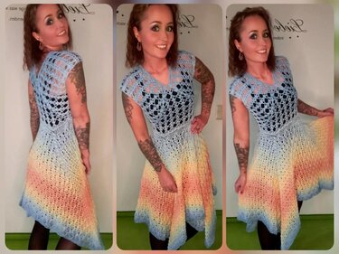 Kleid Kaila häkeln