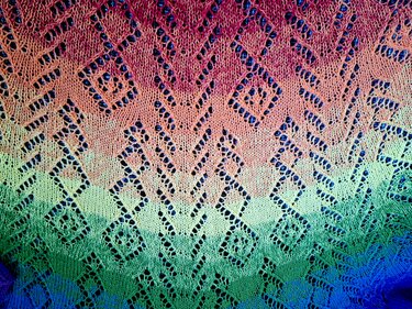 Anleitung Schultertuch "Lucrezia" - Stricken