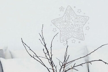 Stern filigran Plotterdatei SVG DXF FCM - Plotting