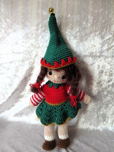 Anna und Anton, die kleinen Weihnachtselfen - Häkeln