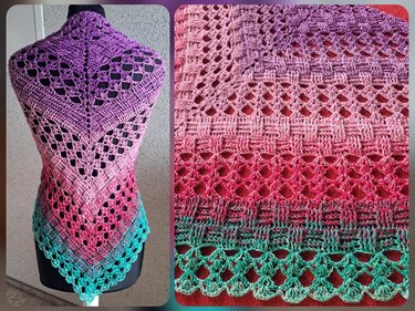 Tuch Lavinia häkeln