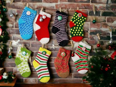 Socken Adventskalender - Häkelanleitung mit 8 Sockenmustern