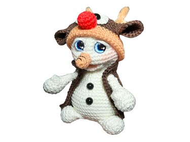 Crochet Pattern "Snowies" Christmas snowman