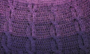 Pullover Berenjena, Häkelanleitung