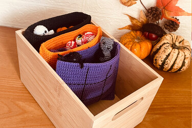 Tic Tac Toe Halloween Häkelanleitung Amigurumi