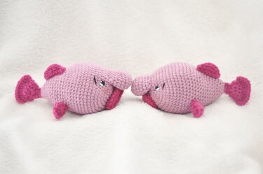 Häkelanleitung Bodo Blobfisch *anfängergeeignet*