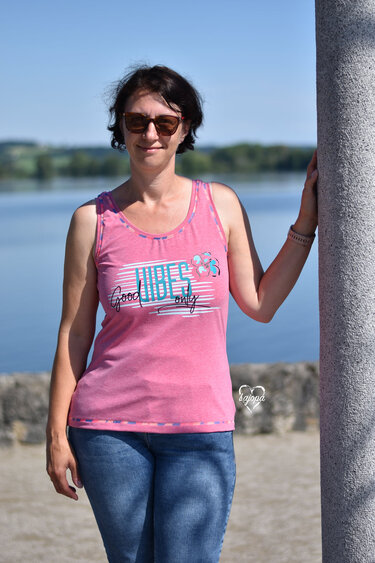 Tanktop Damen – E-Book Schnittmuster Gr. 32-54 – Lucy - Nähen
