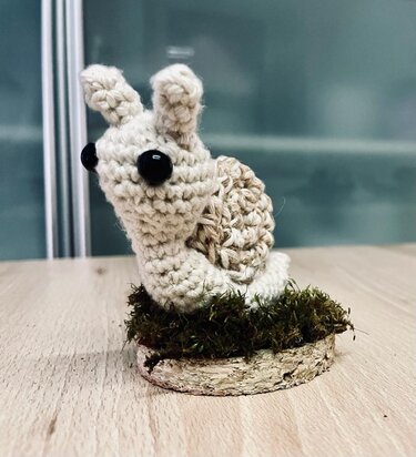 Häkelanleitung für kleine Schnecke