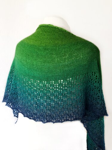 Harmonia - shawl for beginners - Knitting