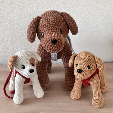 Häkelanleitung Welpe Tara