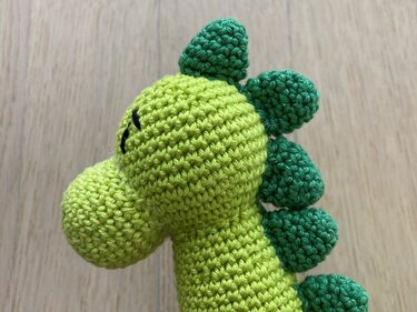 Häkelanleitung Amigurumi Dino Dieter