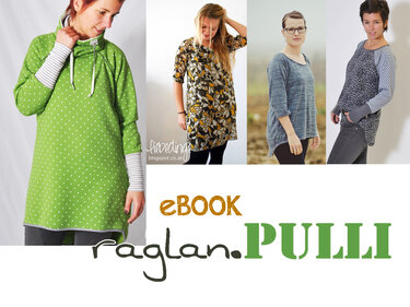 E-Book #70 raglan.PULLI XS-XXXL - Nähen