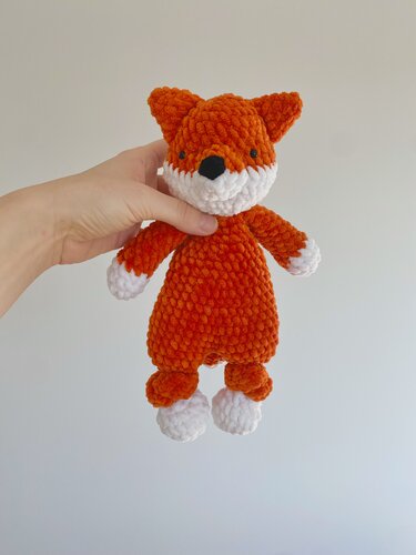 Fox Crochet Pattern. Litte Fox Snuggler Pattern