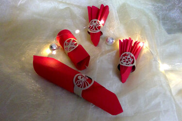 Serviettenringe Engel Sterne Plotterdatei SVG DXF FCM - Plotting