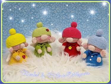 Häkelanleitung Witzige Engelchen