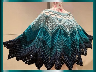 Poncho-Pulli "Po-Pu" - Häkeln