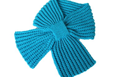 Strick-Set "Perlina" Stirnband & Steckschal stricken PDF-Anleitung