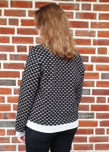 Tara – Pullover/Sweater mit Kängurutasche & Bündchen (BU 80-116, A4+A0) - Nähen