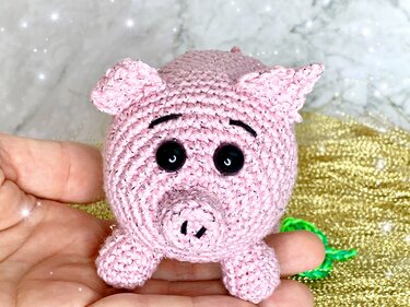 Lucky pig Mister Porky - Crochet Pattern